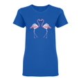 thumbnail image 1 of Light Pink Flamingo Shaped Tee Women's -Image by Shutterstock, 1 of 2