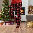 thumbnail image 2 of adviicd High Waisted Christmas Leggings for Women - Long Length Buttery Soft Yoga Pants for Workout Athletic (Watermelon Red, XL), 2 of 4