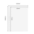 thumbnail image 7 of DIYMAG Sheet Protectors, 300 Pack Clear Heavy Duty Plastic Page Protectors Sheet Reinforced 11-Hole Fit for 3 Ring Binder Fits Standard 9.25 x 12 Paper, Polypropylene, 7 of 7