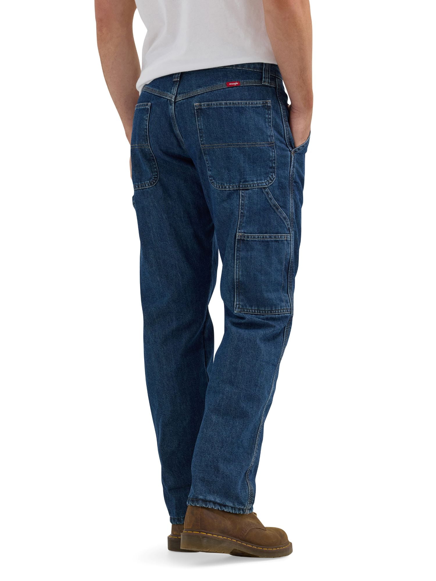 Wrangler Men's and Big Men's Relaxed Fit Fleece Lined Cargo Pant