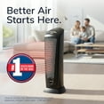 thumbnail image 3 of Lasko 23" 1500W Oscillating Ceramic Tower Space Heater with Remote, Black, CT22410, 3 of 12