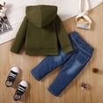 thumbnail image 2 of WESIDOM Toddler Boy Clothes,Long Sleeve Printing Hoodie+Jeans Pants Toddlers Boys Outfits Set 1-6Y Kids Clothing, 2 of 12
