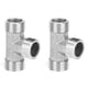 thumbnail image 5 of Conector en T, Rosca macho G1/2 pulg. Conector de tubería inoxidable Accesorios de tubería Salida de alta intensidad, 5 of 8