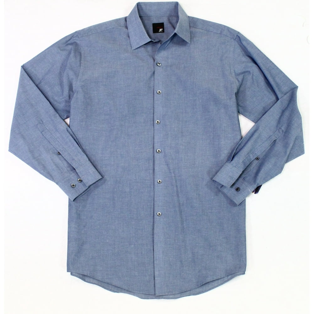 JCPenney - Mens Dress Shirt Medium 15-15 1/2 Spread Collar M - Walmart ...