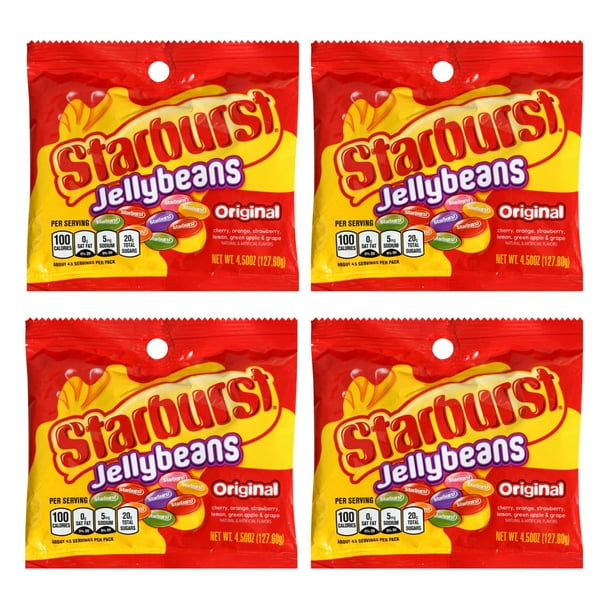 Starburst Original Jelly Beans 4.5oz Assorted Fruity Chewy Candy for