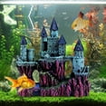 thumbnail image 3 of Castle Aquarium Ornament Decoration Crafts Fish Tank Resin Material Ornaments RQ139A Hand Painted Beautiful Decorations, 3 of 15