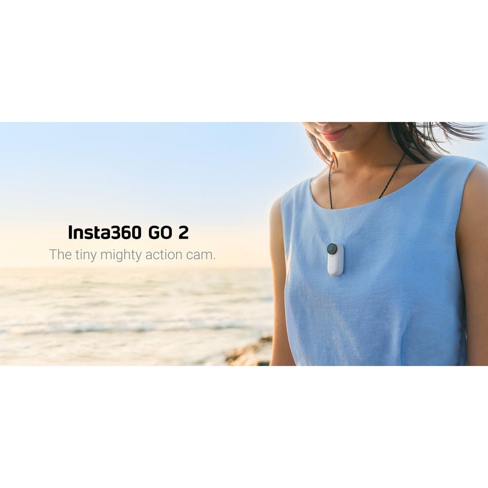 Insta360 GO 2 Miniature Action Camera CING2XX/A + 64GB + LED Light