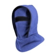 thumbnail image 3 of Pasamontañas con capucha, gorro de invierno, resistente al viento, térmico, transpirable, para el cuello azul, 3 of 9