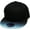 Black Mint Ombre, variant on Cookies and Cream Print Brim Snapback Hat Baseball Cap