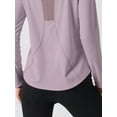 thumbnail image 5 of Top-kevin Women'S Long-Sleeve Sports Top with Mesh Back, Breathable Workout And Yoga Shirt, Suitable for Cycling, Fitness, Yoga, And Running., 5 of 9