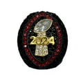 thumbnail image 4 of Hyasfey 2024 Fantasy Football Championship Ring Championship Trophy Ring Award Medal with Wooden Box for Football League Champion, 4 of 7