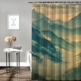 thumbnail image 2 of Orinice Mountains Foggy Sky Forest Bathroom Decor Set with Hook Shower Curtain for Bathroom Decorating Chic Modern Bathroom Decoration - Multi Size Luxury Graphic Print, 2 of 7