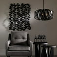 thumbnail image 5 of Uttermost Skipping Contemporary Iron Wall Art in Charcoal Black and Silver, 5 of 5