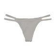 thumbnail image 2 of Tavik Womens Vine Side Strap Bikini Swim Bottom, Grey, X-Small, 2 of 2