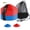 Red+Blue, variant on Gamexcel 60PCS Soccer Training Cones, Durable PE Material, Bright Colors, Indoor/Outdoor