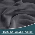thumbnail image 3 of Funda de chaise lounge FantasDecor Velvet Luxury Grey, 3 of 5