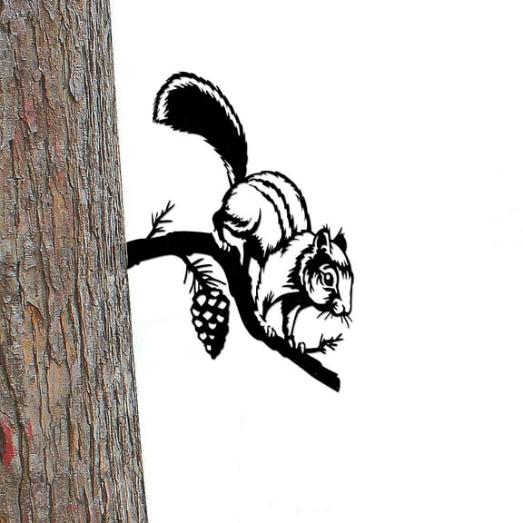 6.5 x 10  inch Chipmunk DecorationNew Backyard  Garden Art Silhouette Art