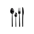 thumbnail image 1 of Set Juego De Cubiertos Chefmaker Acero Inoxidable Negro 16 Piezas Premium Moderno minimalista, 1 of 3