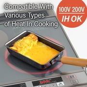 Yamasan Iron Tamagoyaki Omelette Pan, Egg Pan Skillet, Made in Japan