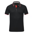 thumbnail image 4 of Polo Shirts for Men Casual Solid Color Slim Fit Mens Polos New Summer Fashion Turn-Down Collar Tops Brand Mens Clothing, 4 of 4