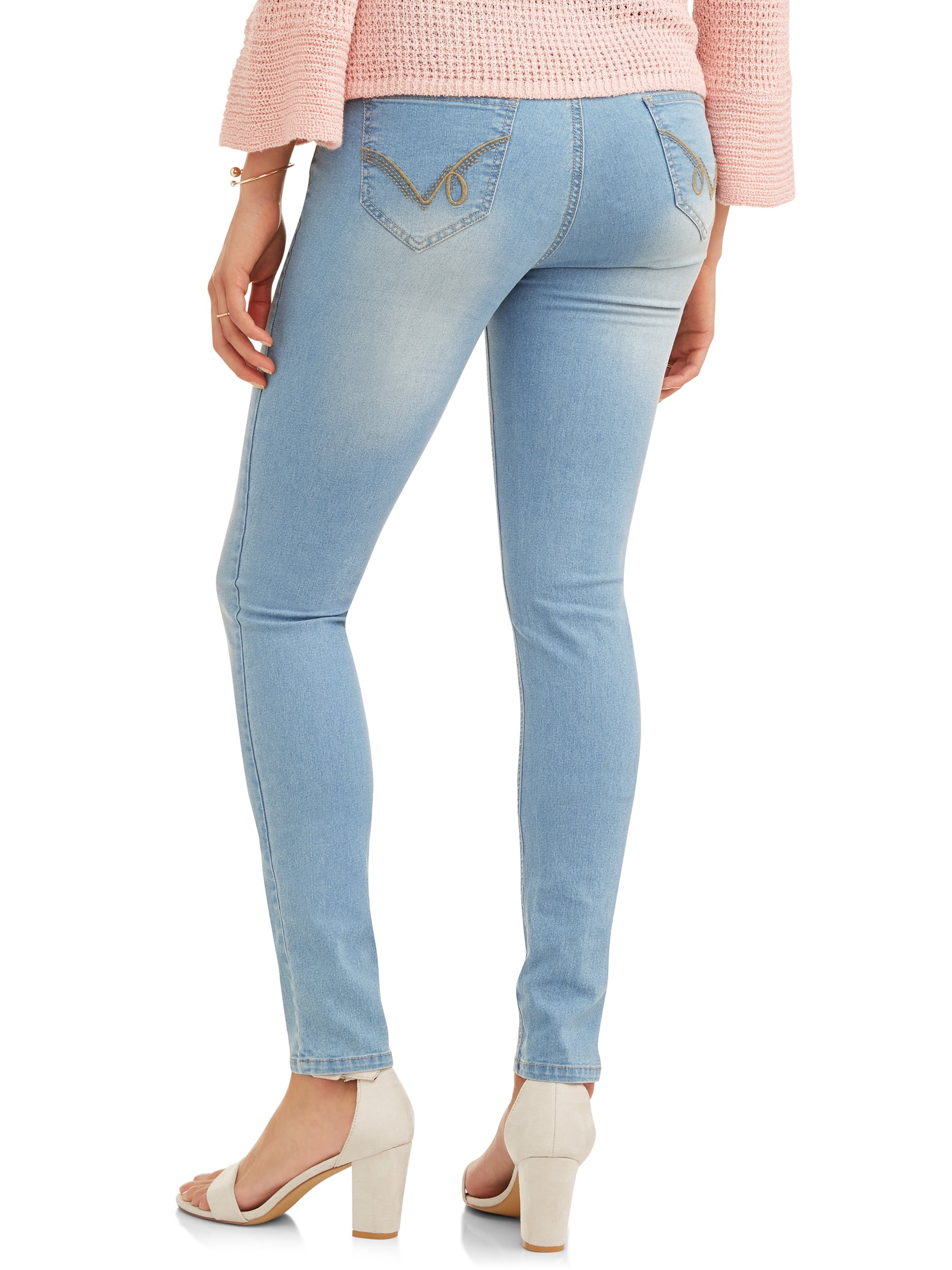 Oh! Mamma Maternity Women's Skinny Jeans with Full Panel (Women's & Women's Plus)