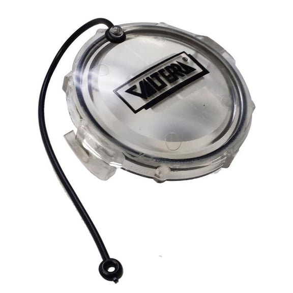 Valterra T1020CLR ClearView Waste Valve Cap - 3"