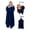 Dark Blue, variant on Wearable Blankets for Women & Men, Graduation Day Gift for Her, Cozy Plush, Soft Fleece Blanket Gifts for Women