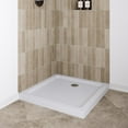 thumbnail image 2 of Streamline NT-342-426-RH 42 in. x 36 in. Corner Acrylic Shower Base in Glossy White with Right Drain, Drain Included, 2 of 4