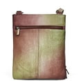 thumbnail image 2 of Sishka Sac Bandoulière, Épaule et Sling pour Femmes, Abstrait Peint à la Main avec Poche Zippée avant – Sac en Cuir Élégant pour le Travail, les Voyages et l'Usage Quotidien, 2 of 6