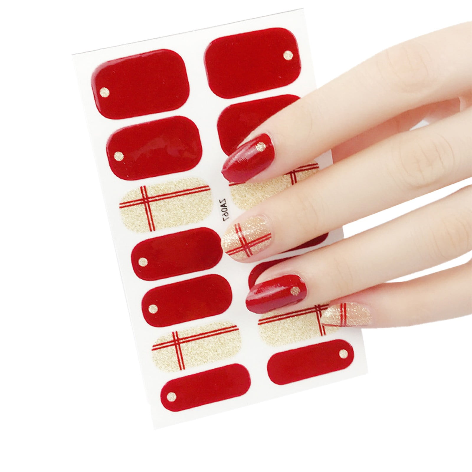 keusn diy finger nail stickers full wraps nail polish stickers nail