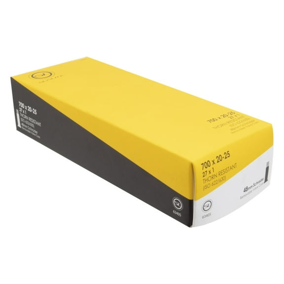 Sunlite Thorn Resistant Bicycle Tube // 48mm Schrader Valve 700x20-25