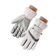 thumbnail image 5 of Guantes de invierno impermeables para adultos con forro polar antideslizantes para clima frío y nieve. beige, 5 of 9