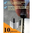 thumbnail image 4 of shiyou-Screen Door Tool Kit - Screen Installer Clips with Screen Spline(32 ft) and Screen Rolling Tool and Removal Door Hook Screen Repair of Kit Mechanic Tools Set for Installing Window (5 in 1-10 C, 4 of 4