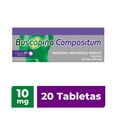 thumbnail image 1 of Tabletas Buscapina Compositum con Hioscina 10 mg / Metamizol Sódico 250 mg 20 Tabletas. Vía de Administración Oral., 1 of 4