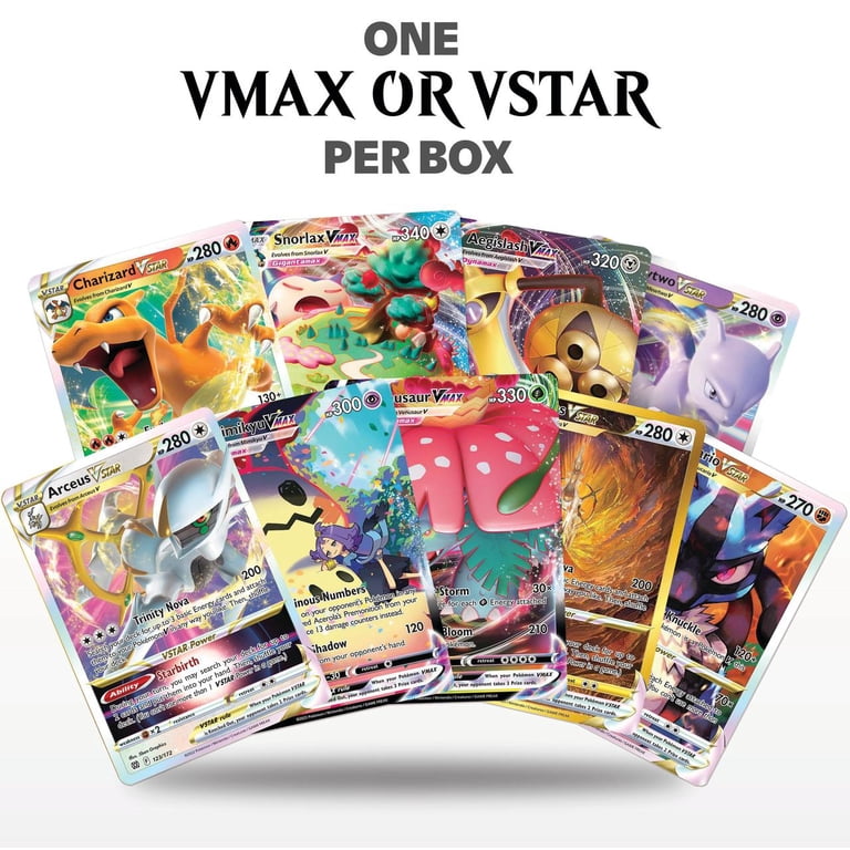 Pokemon VMAX & VSTAR Power Bundle | 100+ Pokémon Cards | 1x Random