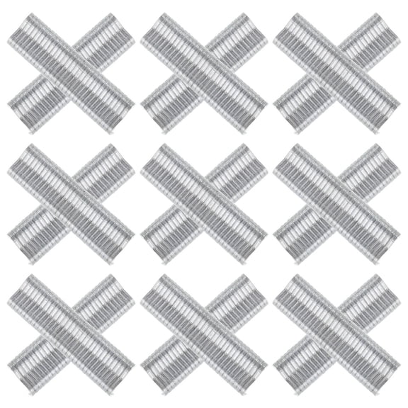 LEORX 600 Pieces Silver Low Carbon Steel Cage Clips for Repairing Chicken Rabbit Cages and Poultry Enclosures