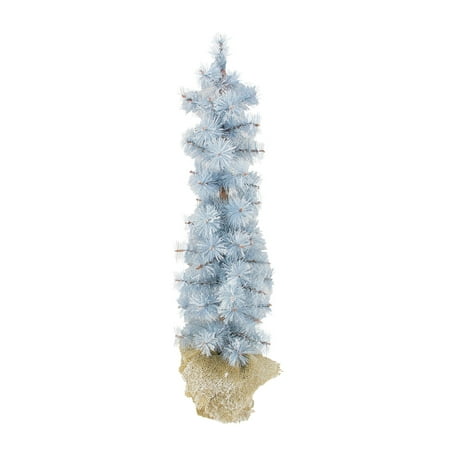 Allstate Floral 2' Unlit Winter Light Frosted Pine Artificial Christmas