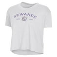 thumbnail image 2 of Women's Alternative Apparel  White Sewanee Tigers Retro Jersey Headliner Cropped T-Shirt, 2 of 3