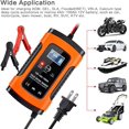 thumbnail image 2 of Cargador de batería completamente automático Fbc12050, cargador de batería de automóvil de 5a 12v y naranja de mantenimiento (1 unidad) Rojo Verde, 2 of 4