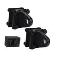 thumbnail image 2 of DYNWAVECA 2 Pieces D Shackle Bracket with Backer Plate, Rugged, Universal, Towing Accessories for Pickup Trucks Vehicle ATV UTV Black, 2 of 9