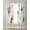 Blue, jujube, beige, variant on Red Blue Diamond Sheer Curtains 54 Inch Length 2 Panels Set for Living Room/Bedroom, Modern Geometric Middle Century Beige Kitchen Curtains Grommet Semi-Sheer Curtains Window Treatments 42"x54"x2