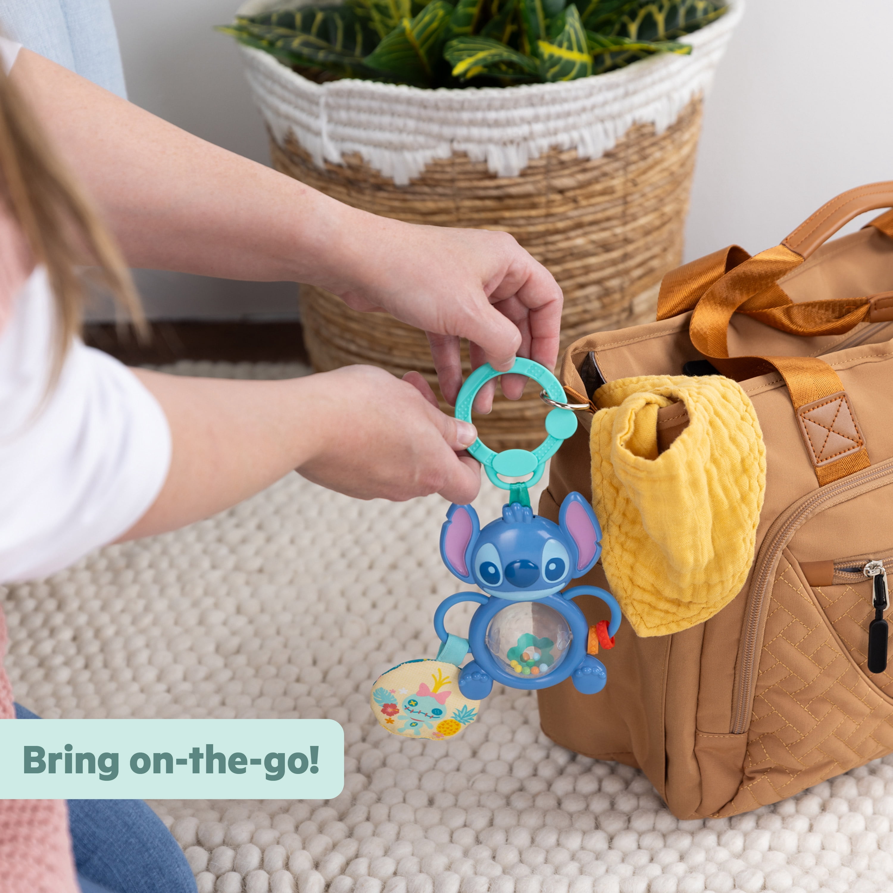 Disney Baby Stitch Tummy Tumble Activity Toy
