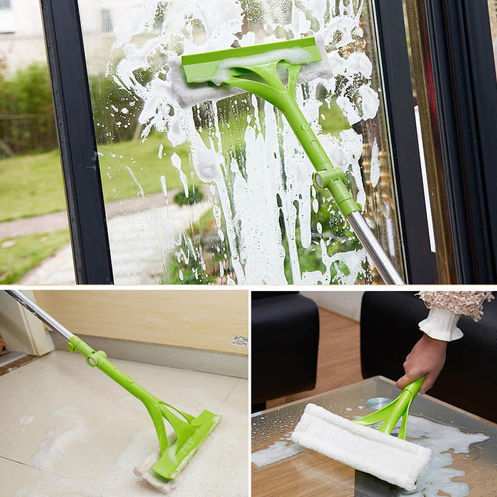 Window Brush Telescopic High Rise Glass Cleaner Windows Washing Cleaning Tools 