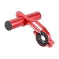 thumbnail image 1 of Bike Handlebar Extender Aluminum Alloy Extension Bracket 100MM 200MM with Spacer, 1 of 8