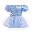 thumbnail image 4 of ATAIKU 3M-18M Infant Baby Girls Princess Dress Up Romper Onesie Tutu Dress Bodysuit with Headband Birthday Halloween Christmas Party Dresses, 4 of 10