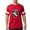 Red, variant on - Sigma Nu Coat Of Arms T Shirt - Mens Football Shirt
