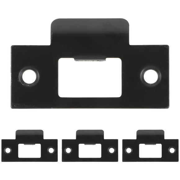 4pcs Deadbolt Strike Plates Latch Door Strike Plates Door Plate Reinforcement Plates