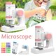 thumbnail image 2 of Children's Handheld Microscope, 3 Modes Mini Microscope, High-Definition Multipurpose Outdoor Microscope, 2 of 5