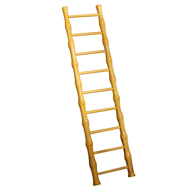 Ornamento decorativo de escalera de mano de latón | Artesanía simulada para escritorio, mesa y sala de estar | Símbolo de carrera y riqueza | Decoración para el hogar coleccionable | 1 pieza