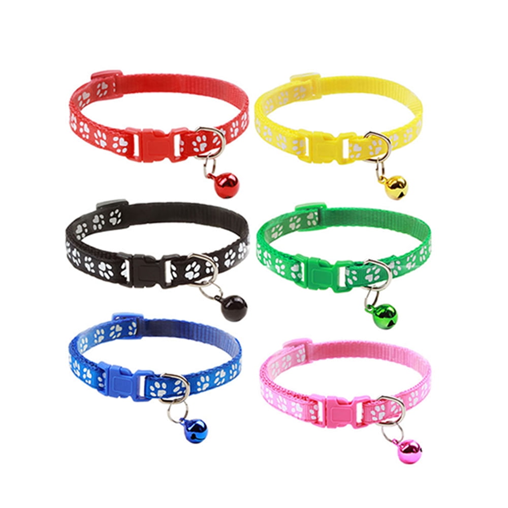 Reflective Cat Collar Adjustable Pet Kitten Reflective Necklace for